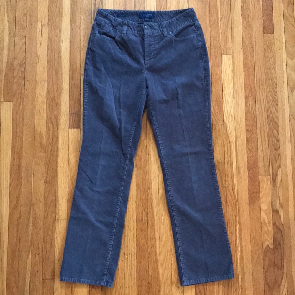 Talbots Heritage Straight Leg Corduroy Pants sz 6P